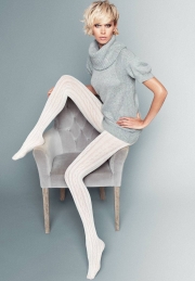厚手タイツ Veneziana LINDA 80