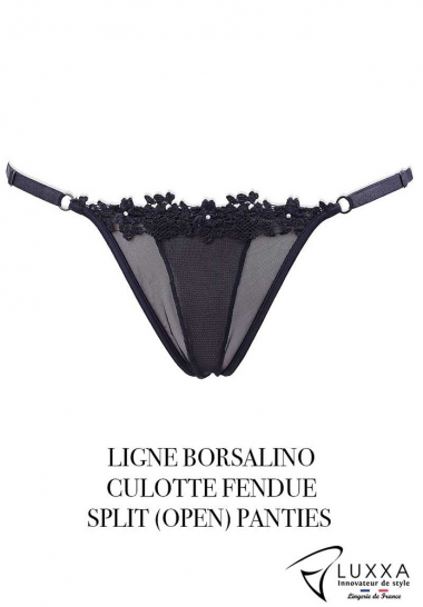Luxxa PLISSED BACK CROTCHLESS PANTY