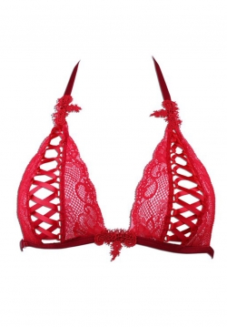 Bra Luxxa LACE-UP OPEN BRA