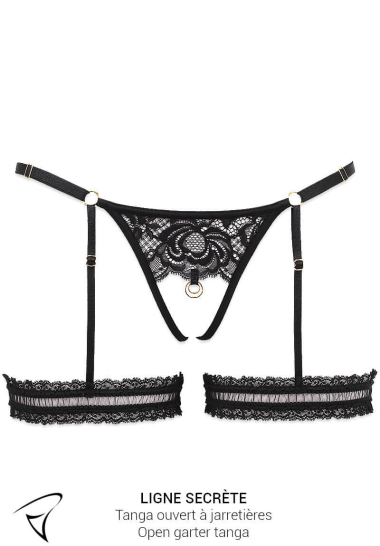 Tanga OPEN GARTER TANGA